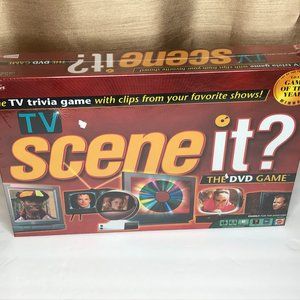 SCENE IT? The TV Trivia 2005 Family DVD Game Mattel FACTORY SEALED